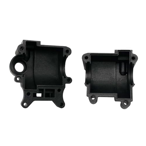 FLMLF Plastic Rear Differential Diff Gear Shell Set for 1/5 Losi 5ive T ROFUN ROVAN LT King Motor X2 Rc Car Parts - style: Rear