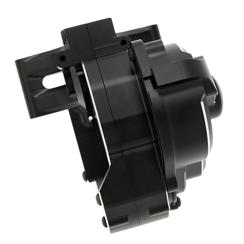 MEUS RACING Transmission Case Gearbox Housing for 272 272RTraxxas VXL 2WD Slash Bandit Rustler Stampede Drag Slash C10 Mustang 5.0 F-150 Raptor (Black) - color: Black