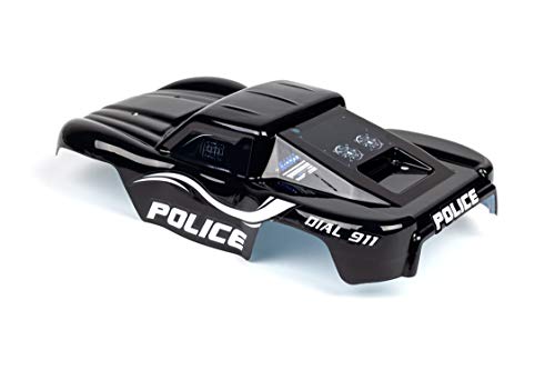 SummitLink Custom Body Police Style Compatible for 1/16 Scale RC Car or Truck (Truck not Included) SSMN-PB-01