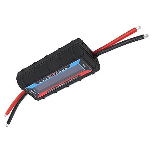 200a Rc Watt Meter, Power Analyzer Digital Battery Analyser Power Meter Monitor with Digital Lcd Screen for Rc, Battery, Solar, Wind Power - High Precision Voltage(V) Current(A) Power(W) Measurement