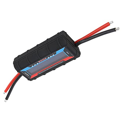 200a Rc Watt Meter, Power Analyzer Digital Battery Analyser Power Meter Monitor with Digital Lcd Screen for Rc, Battery, Solar, Wind Power - High Precision Voltage(V) Current(A) Power(W) Measurement