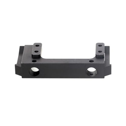 LCX 1/10th RC Crawler Car Metal Front Bumper Mount Bracket Brace Forward Servo Mount for Axial SCX10 II, Upgrades Parts Accessories