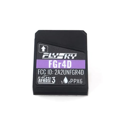 FGr4D Receiver Built-in Dual-Antenna PWM/PPM/i-BUS2/S.Bus/i-Bus Output Receiver for All AFHDS 3 Transmitter, Black