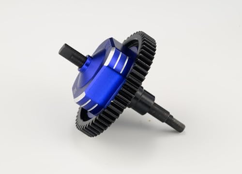 Medium Carbon Steel Center Differential Kit for Traxxas 1:10 4WD Ford F-150 Raptor/HOSS 4X4 / RUSTLER 4X4 / Stampede 4X4 / Slash 4X4 Upgrades - Blue