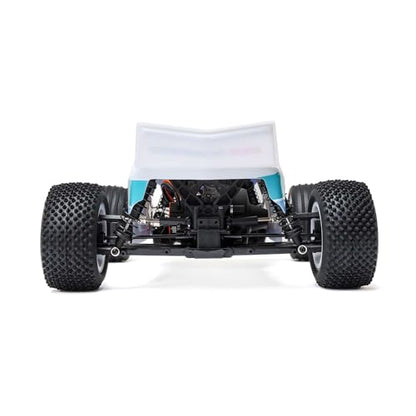 Losi 1/18 Mini-T 2.0 2S 2 Wheel Drive RTR Brushless Stadium Truck Battery & Charger Included Blue LOS-1056T2 - color: Blue