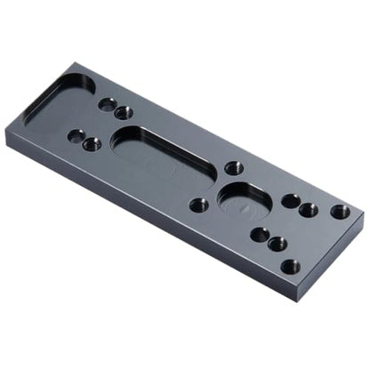 COMODO RC Crawler Metal Transfer Case Gearbox Intermediate Fixing Plate 1/10 Scale Compatible with 1/10 RC Crawler Car(Fixing Plate) - color: Fixing Plate