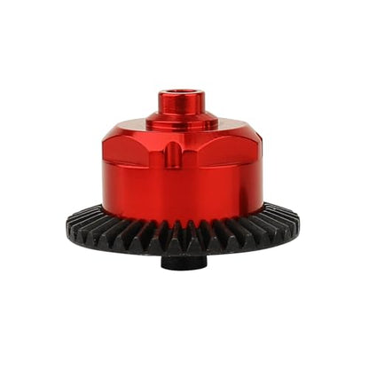 Metal Differential Gear Set for Tamiya TT-02 TT-02B TT02 TT02B 1/10 RC Toys Car Upgrade Parts (red) - color: Red