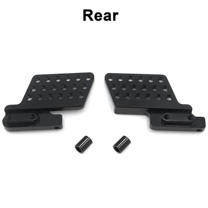 RC Aluminum Shock Mount Multiple Mounting Positions Damper Holder | For TRX4M Defender Bronco 1/18, RC Crawler, Upgrades, Black
