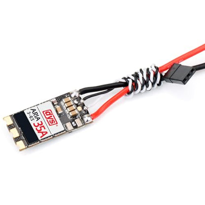 DYS Brushless ESC 35A BLHeli_32bit 3-6S Dshot1200 Built-in Current Meter Sensor for RC Drone Quadcopter (Arai 35A)