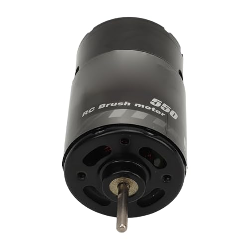 550 Brushed Motor ESC Combo, High Performance Low Noise 60A Brushed ESC with 550 Motor for 1/10 RC Cars Off Road and Crawling - size: 12T, style: 12T