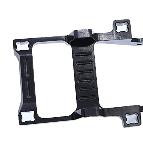 Full Metal Chassis Frame for FMS 1/24 Power Wagon FCX24 RC Crawler Car Model Upgrade Part (Black) - color: Black
