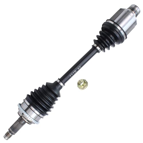 Detroit Axle - 4CYL 2pc Front CV Axles for 2006-2009 Ford Fusion 2003-2008 | Mazda 6 2006-2009 Mercury Milan, 2004 2005 2007, Driver and Passenger Side CV Axle Shafts Assembly Replacement - size: 110B_AX _ 111B_AX-V1/Pair