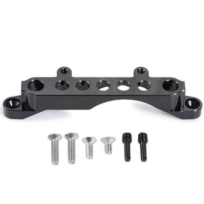Aluminum Front Body Shell Mount Stand for 1/10 Axial SCX10 III AXI03007 RC Crawler Car Upgrades Parts Accessories, Front Shock Tower Braces Body Post Mounts (Black) (Front Body Shell Stand) - color: Front Body Shell Stand