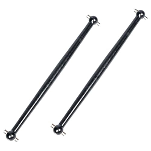 40CrMo Steel Center Drive Shaft Dogbone Upgrades Part for Arrma 6S | Only Fits for 1/7 Limitless V2, Thicker&Longer Durable Harden Steel Axles Center Dogbone Shaft AR310472 - color: Center, size: For Arrma 6S 1/7 Limitless V2