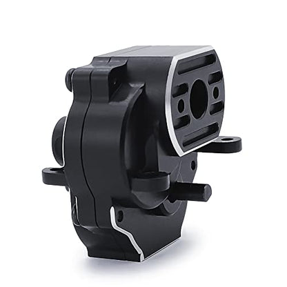 RCLIONS Aluminum Transmission Case 9.7:1 Gearbox with Steel Gear for 1/18th TRX4-M RC Car Upgrade Parts Accessories