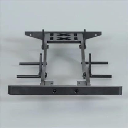 RC Crawlers Components For Axial For SCX10 D90 TF2 B5 1/10 Metal Chassis Set Rails Frame Shock Towers Leaf Springs Mounting Holes Accessories RC Crawler Upgrade Car Parts