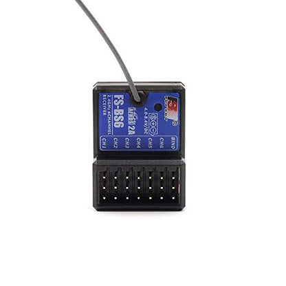 Flysky FS-BS6 6 Channels Receiver with Gyro Stabilization System | For Flysky FS-GT5 Remote Controller Radio AFHDS2A System Transmitter RC Car (3pcs fs-bs6 Receiver) - style: 3pcs fs-bs6 Receiver
