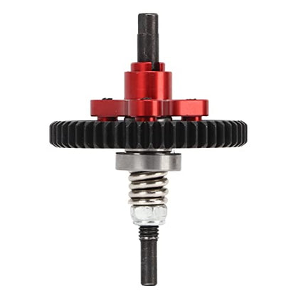 Aluminum Steel Differential Slipper Clutch, Slipper Clutch Assembly, 54T Aluminum Steel Differential Gear Slippers Clutches, for Traxxas Slash, Rustie 4x4 1/10 RC Car (Red) - color: Red