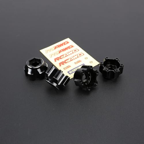 RCAWD for Pro-Line 1/10 6x30 to 17mm Aluminum Wheel Hex Adapters Upgrades Parts #PRO633800