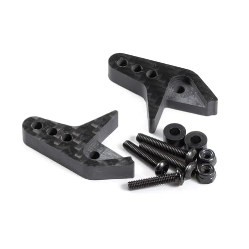 Single/Dual Carbon Rear Upper Link Riser for RC Crawler Axial 1/10 Capra F9 Portal Axle Anti Squat Upgrade Parts (Dual Riser) - color: Dual Riser
