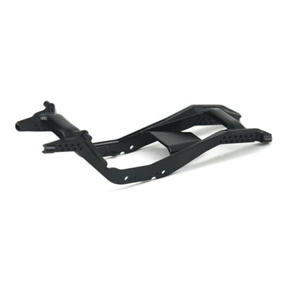 Aluminum Chassis Kit for Axial SCX30, 1/30 Scale RC Crawler Upgrade Parts, Black (Black) - color: Black