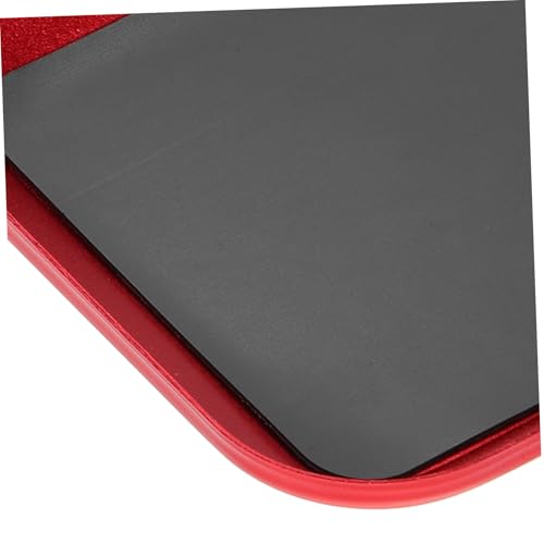 TEHAUX Aluminum Alloy Parts Tray for Screws Bolts Nuts Versatile Storage Plate for Rc Models Garage Crafts Precision Design Stylish Red