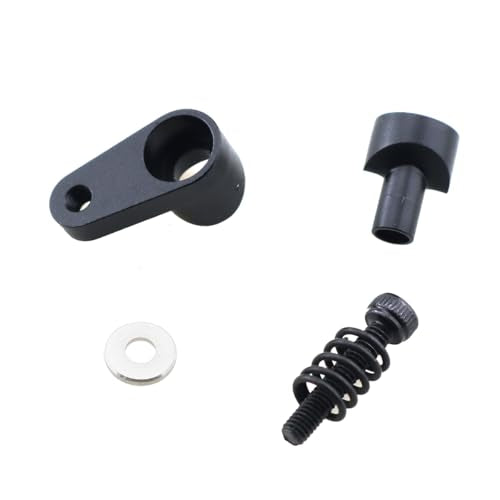 ZYAMY 2PCS Metal Aluminum RC 20T Servo Arm Horns Parts 1/18 RC Servo Steering Arm Parts for RC Cars Small Off-Road Vehicles Black
