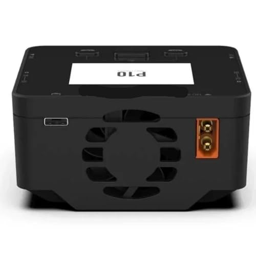 P10 Dual Channel Charger Fit Compatible With DC 250Wx2 400W 10A 1-6S RC Batteries-Sync Parallel &USB Update