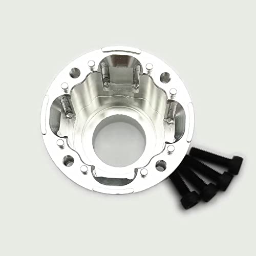 Aluminum Differential Carrier Diff Case -1PC Silver for Traxxas 1/5 X-MAXX X MAXX 1/6 XRT 7781