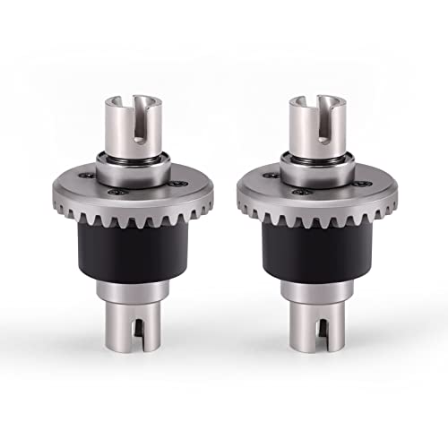HAIBOXING 1/16th RC Car Spare Parts Machine Diff. Complete w/Metal Outdrive Cups Apply to 16890A Front & Rear 2pcs(M16822)