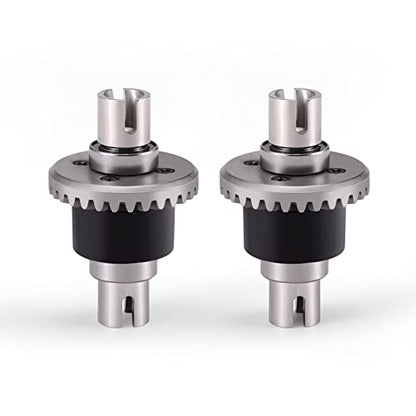 HAIBOXING 1/16th RC Car Spare Parts Machine Diff. Complete w/Metal Outdrive Cups Apply to 16890A Front & Rear 2pcs(M16822)