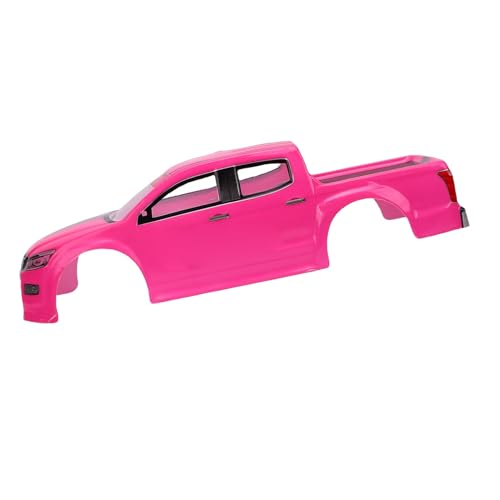 1/10 RC Truck Body Shell Exquisite Craftsmanship with Clear Patterns for Enhancing Fun and Personal Style in PVC (Pink) - color: Pink