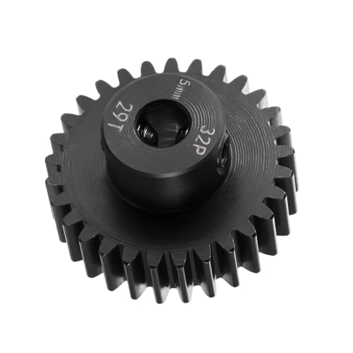Steel 32P 5mm Pinion Gear 29T Motor Gears for 1/10 1/8 RC Car Parts - size: 29T