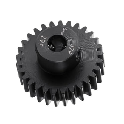 Steel 32P 5mm Pinion Gear 29T Motor Gears for 1/10 1/8 RC Car Parts - size: 29T
