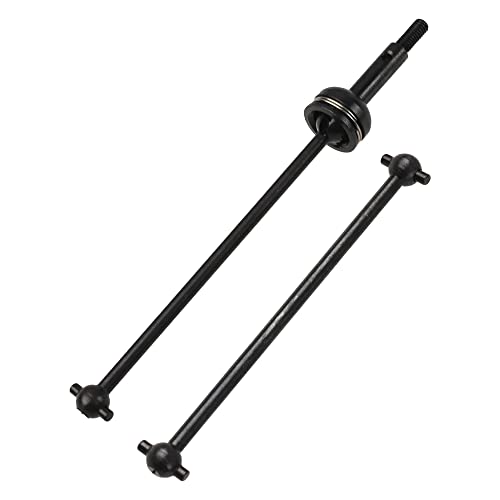 ShareGoo Metal 144001 CVD Drive Shaft Differential Cup Wheel Axle Stub Wheel Shaft Cup Compatible with WLtoys 144001 1/14 RC Car (Black) - color: Black