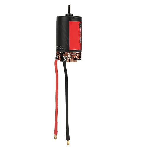 5-Slot 550 Brushed Motor 20T 0.50mm Wire High for /10 RC Crawler Replacement Accessory, Compatible with Axial Cars