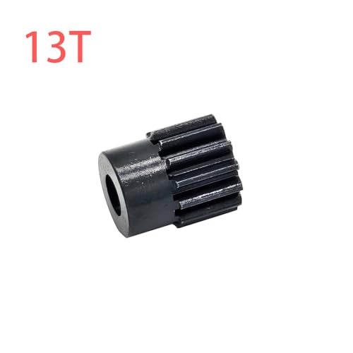 5-Pack Steel Metal 32P 5mm Pinion Motor Gear Sets 13T 14T 15T 16T 17T Compatible with HPI Kyosho Losi Axial Tamiya 1/8 1/10 RC Car Monster Truck Buggy - size: 13T 14T 15T 16T 17T