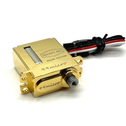REEF's 99 Micro(Brass Edition)(REEFS162) High Torque High Speed Waterproof Servo H/V Low Profile