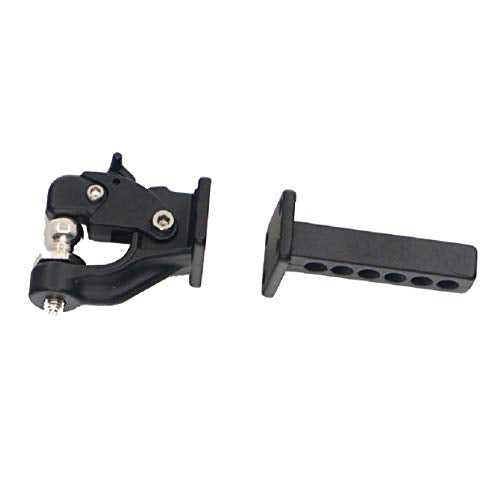 Share Goo Metal 1/10 RC Hitch Trailer Hook Simulation Climbing Tow Shackles Compatible with Traxxas TRX-4 90046 90047 SCX10 1/10 RC Crawler Car