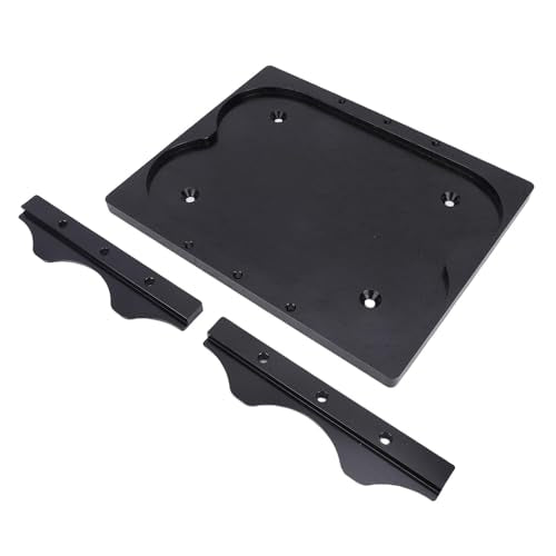 Battery Billet Pallet Battery Tray Battery Mount 6061-T6 Aluminum Alloy Anodized Universal Replacement for Optima 34 78 Batteries with High Strength Secure Installation