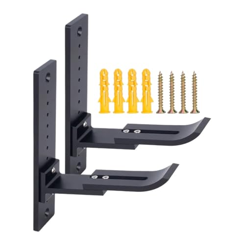 Rc Car Storage Rack Wall Hangers Wheel Mount Display Stand for 1/18 1/16 1/10 1/8 1/5 Crawler Car Model RC Hobby Trucks (Black) - color: Black