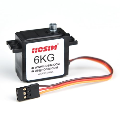 Hosim RC Cars 3 Lines Digital RC Servo Steering Engine FY-DJ01 Accessories Spare Parts for 1:10 X08 X07 X07W X15W High Speed Brushless RC Cars Trucks,Original Replaceable Parts