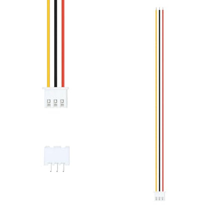 20Pairs JST-XH 2.54mm 3Pin Header Connector Kit with Male and Female Connectors Adapter 200mm 26AWG Flat Wire Cable Compatible with JST XH Plug Adapter (3P) - color: 3P