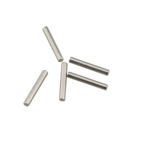 50PCS Silver 1.5x10mm Dowel Pin Hex Wheel Hub Nut Pin Spare Parts for RC Car