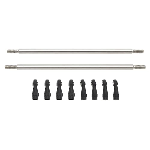 MEUS RACING 1/10 Links Steel Chassis Links Kit for Traxxas TRX4 Axial SCX10 Tamiya CCO1 Redcat Gen8 1/10 RC Crawler (120mm) - size: 120mm