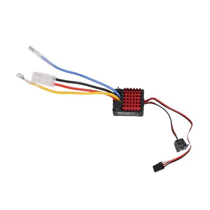 Matybobe Brushed Electronic Speed Controller 60A Water Proof ESC RC Car Boat 3A BEC Output Compatible with 540 550 750 Motors