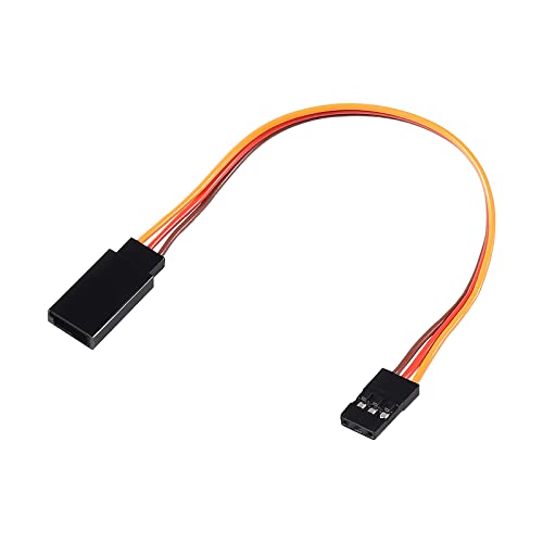 DIANN 10pcs 3-Pin JR Servo Extension Cable 1 JR Male to 2 Female JR Y Harness Servo Cable for RC Cars Trucks Airplanes Servo Receiver Connection (10pcs I-Type)