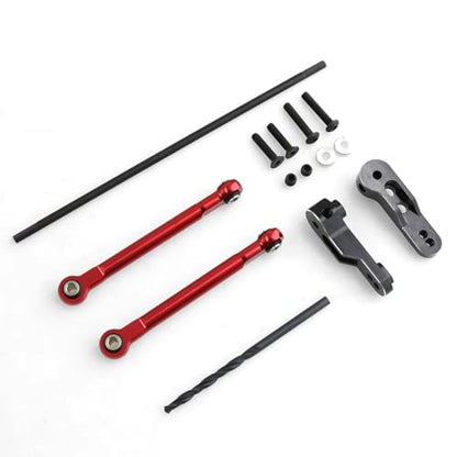 RC car Components Compatible with Traxxas for UDR 1/7 RC Car Parts Metal Front Rear Sway Bar Set Anti-Roll Stabilizer Kit Improved Handling Stability
