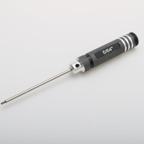SAE Hex Key Screwdriver Set - 4-Piece Straight Handle Driver 0.05"/5/64"/1/16"/3/32" Hand Steel Allen Wrench Repair Tool for Hobby/RC/Drone/Model Aircraft Maintenance - color: 4pcs Kit