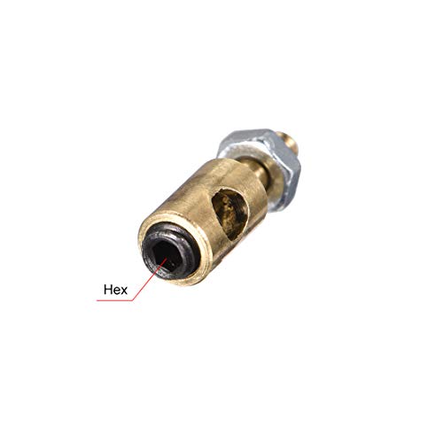 uxcell Linkage Stoppers Connecting Servo Arm,Push Rod for RC Airplane,D4x2.5mm 10pcs